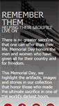 Mobile Screenshot of mymemorialday.org